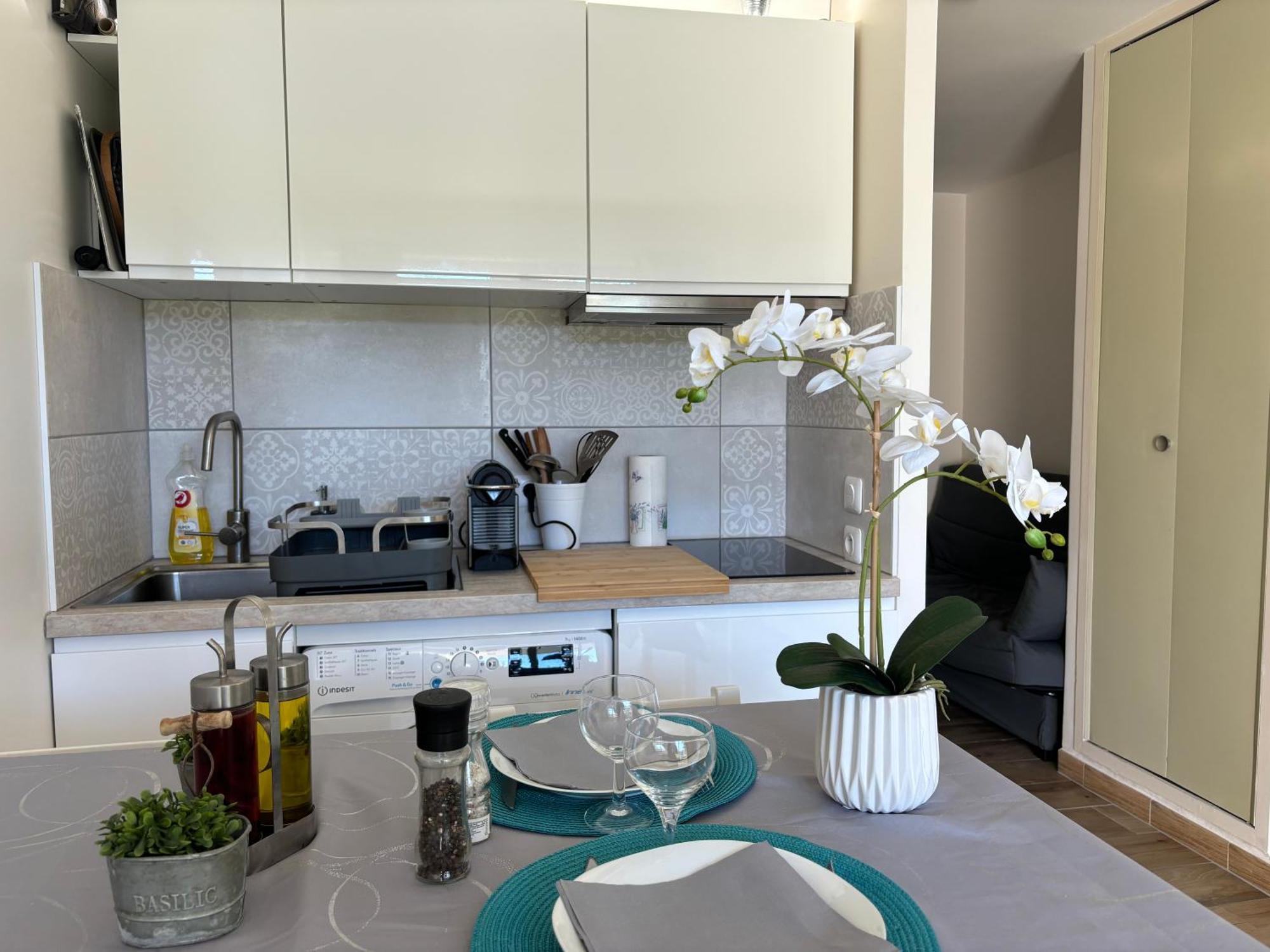 Proche Centre Sanary Studio Climatise 4 Personnes Экстерьер фото